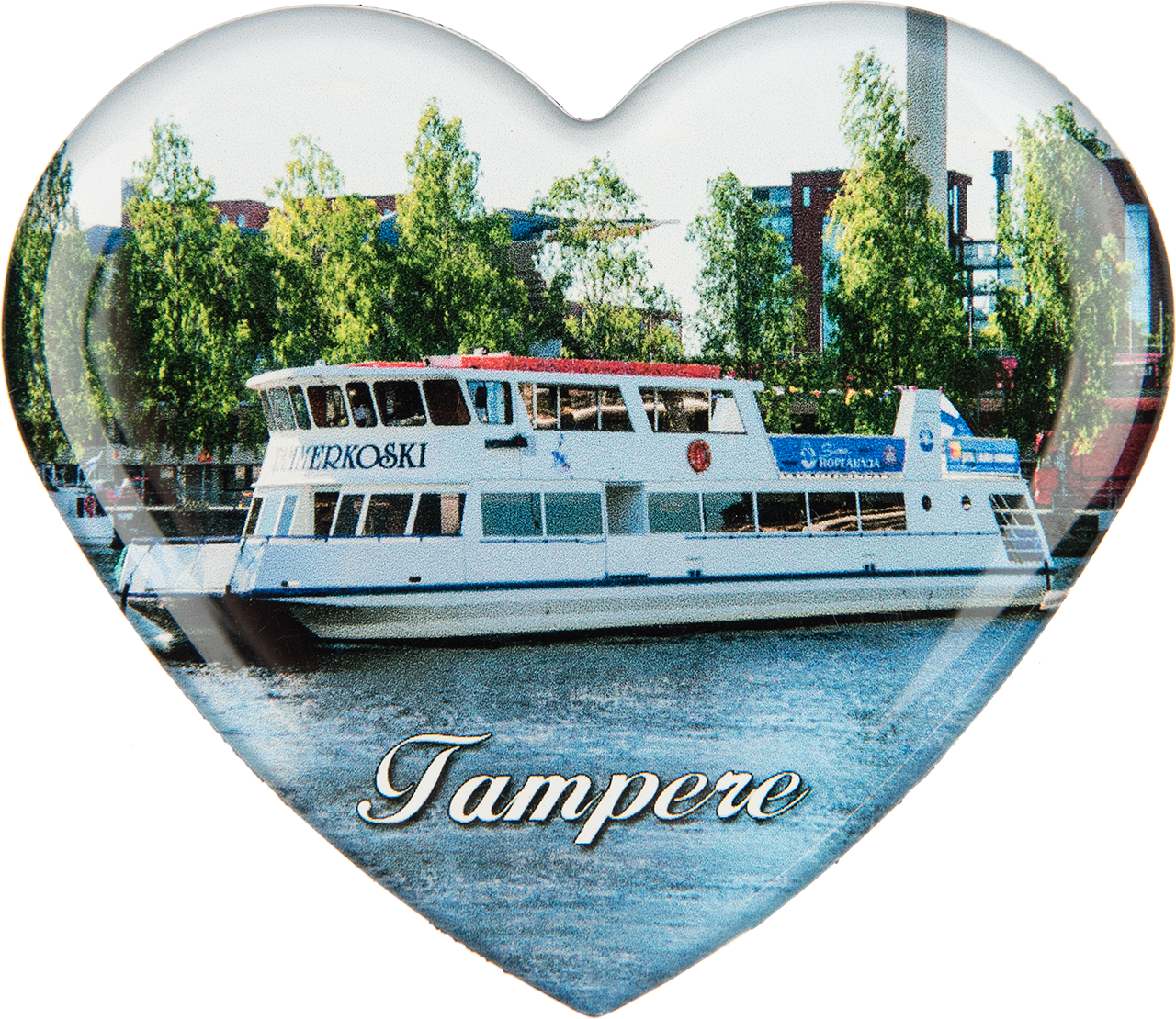Tampere Magneetti 1 Laiva Sydän