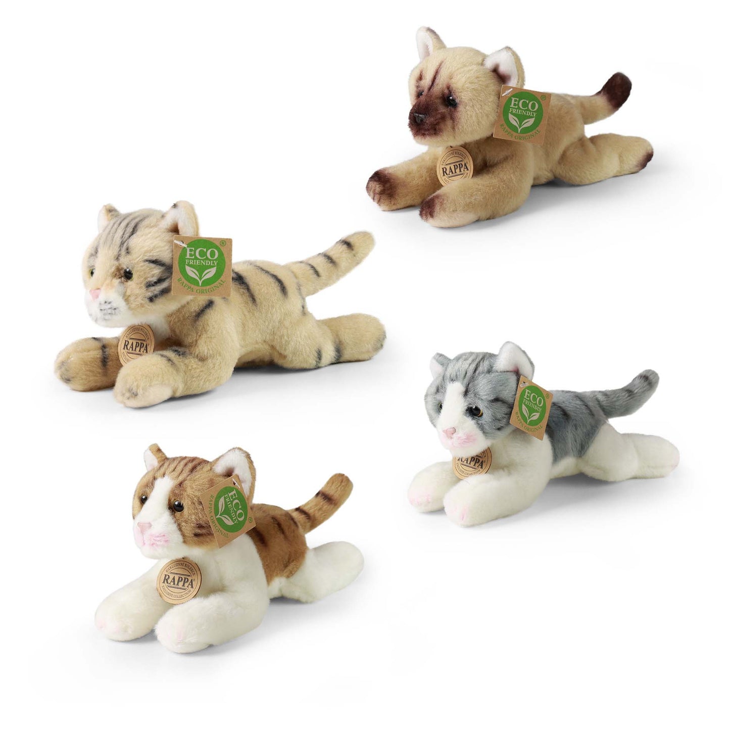 Plush Cats assort 21 cm DISPLAY