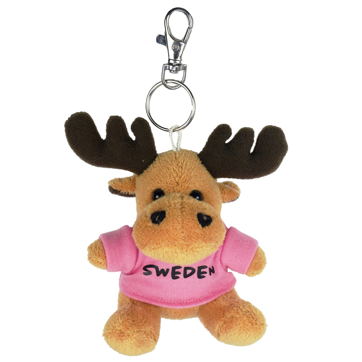 Shirt Antler Buddy Plush XS 9 cm Keychain Pastel Red SWE