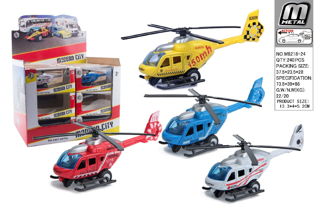 Diecast Helicopter DD