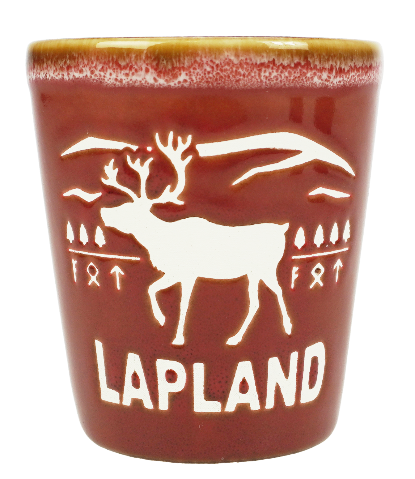 Rustiikkisnapsi Lapland Punainen LAP