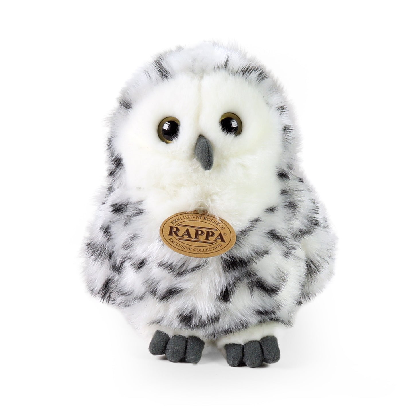 Plush snowy owl 17 cm
