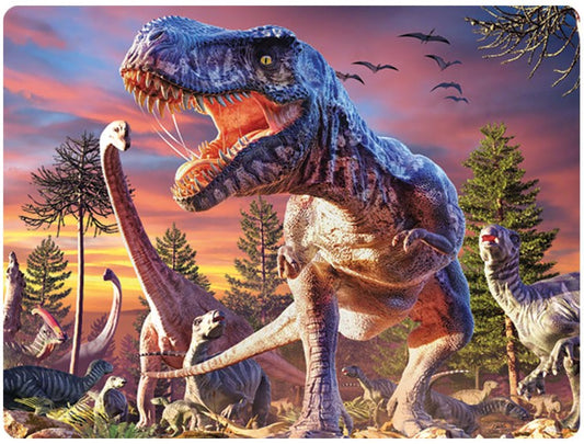 3D LiveLife Postcards - T-Rex Attack