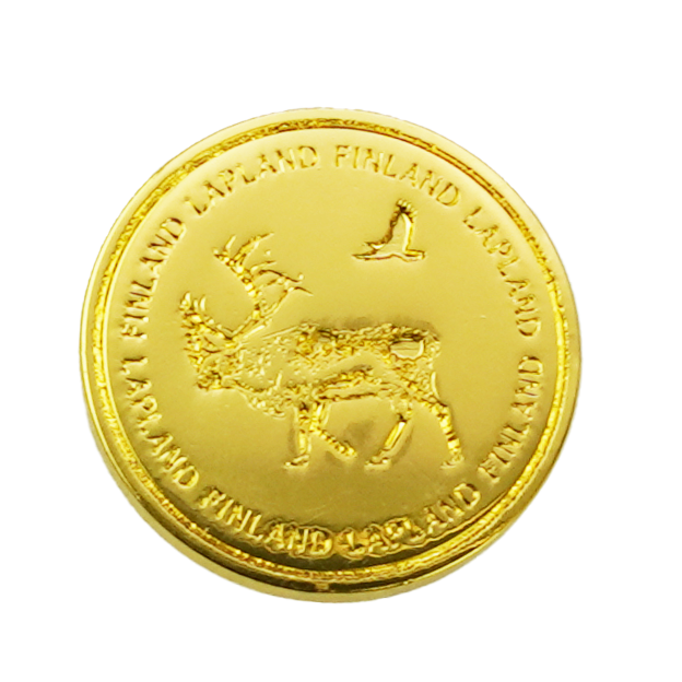 Reindeer Coin 3,2 cm LAP FIN