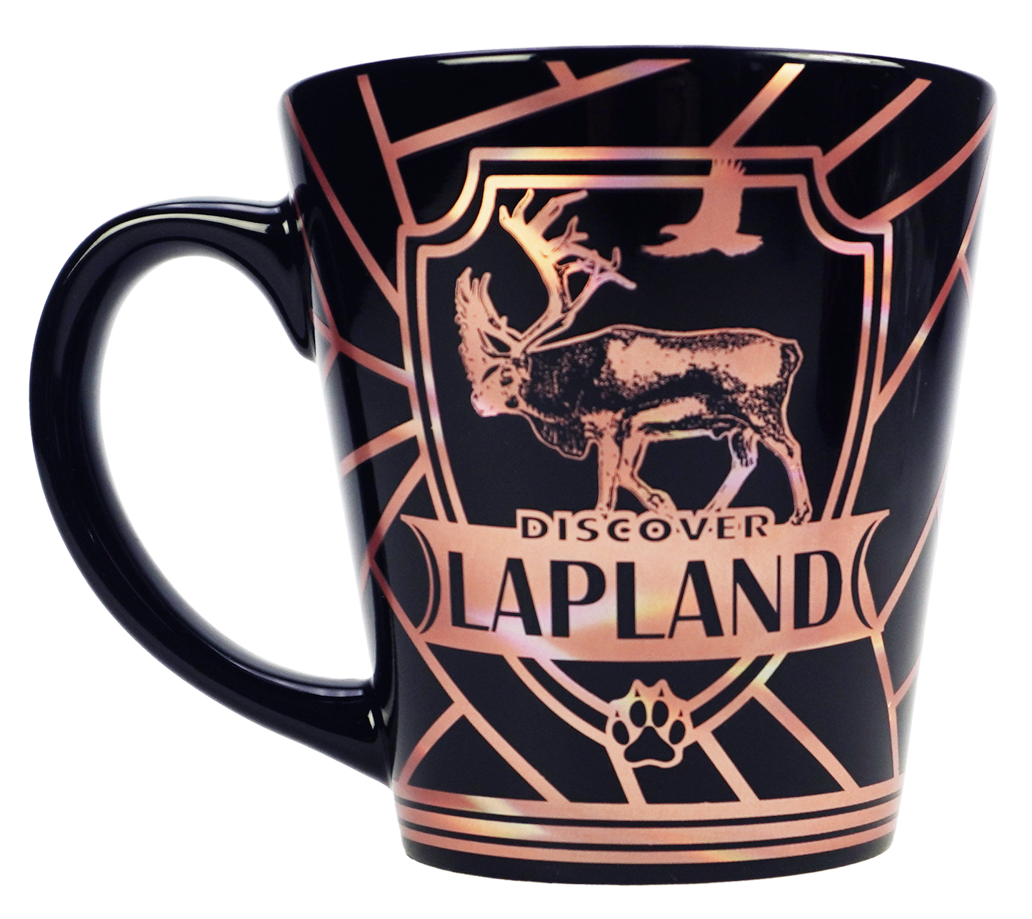 Rosegold Mug Discover Lapland Black LAP