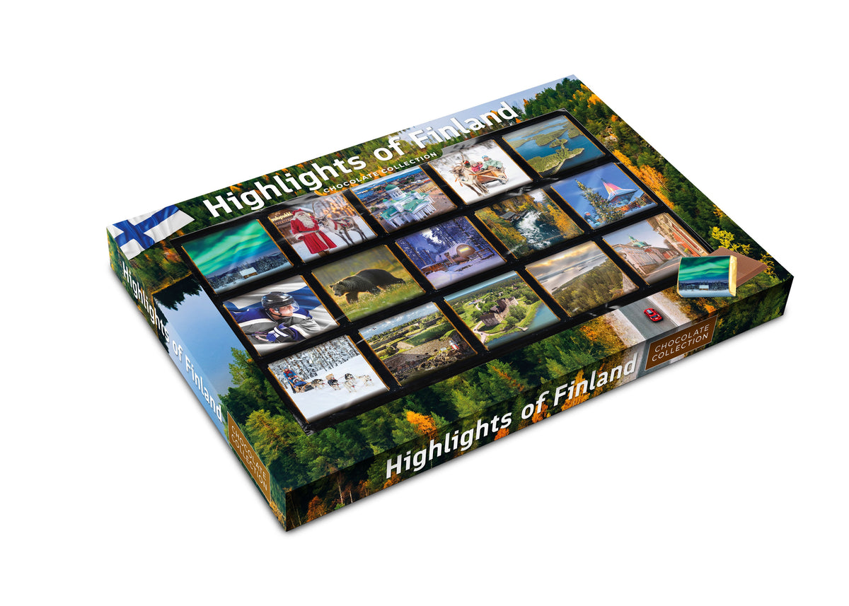 Highlights of Finland Chocolate Assortment FIN 15-pack