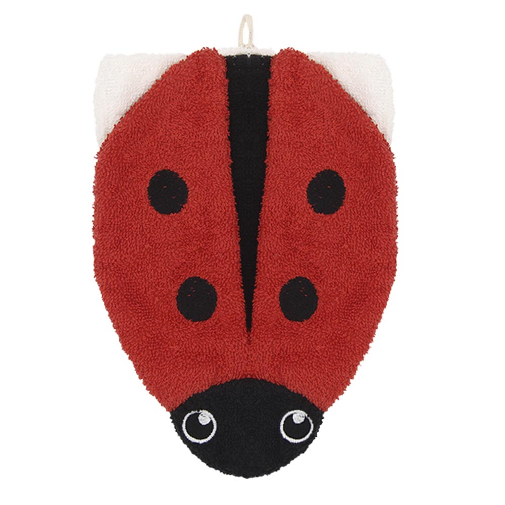 Ladybug Washcloths Big