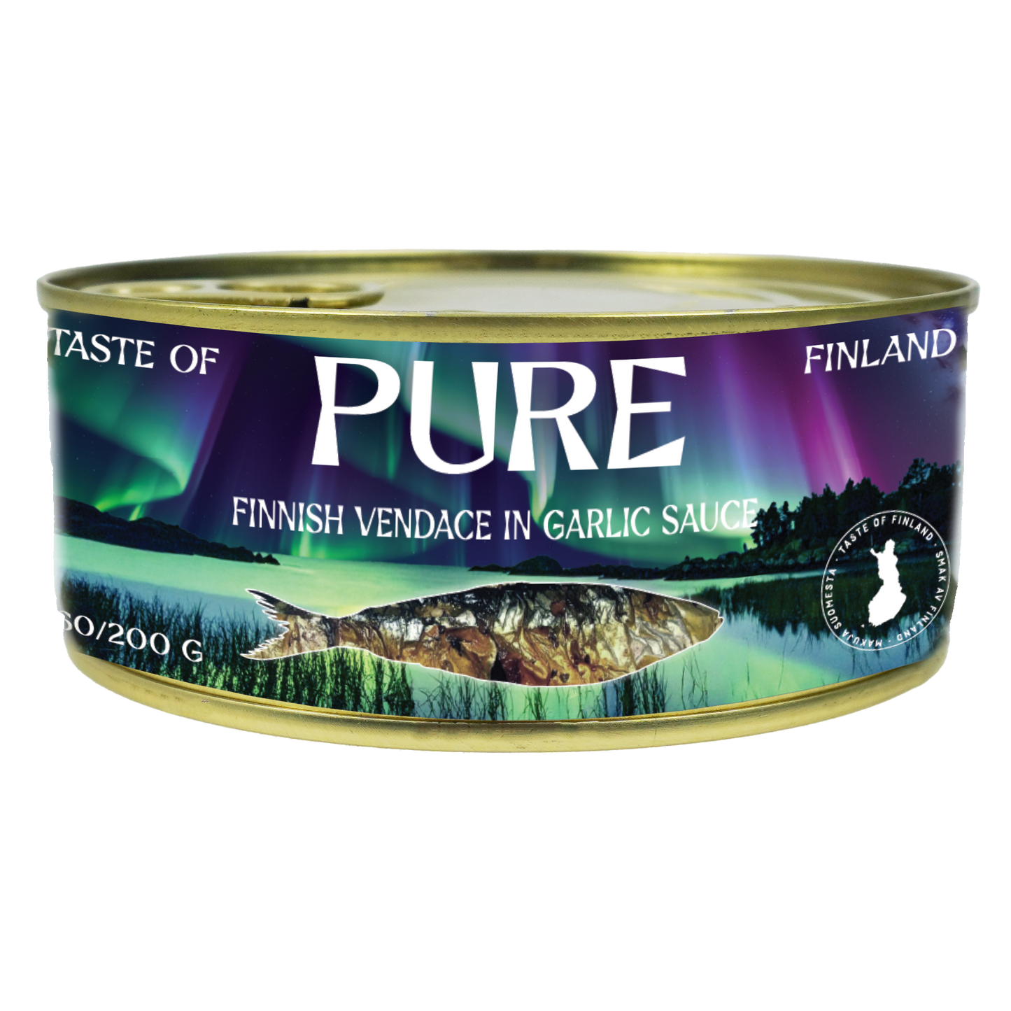 Pure Valkosipulimuikku 160/200g