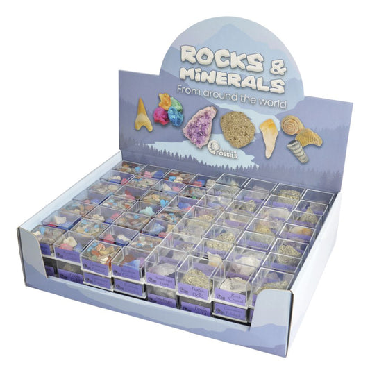 RM03DS Display Box for Rocks & Minerals
