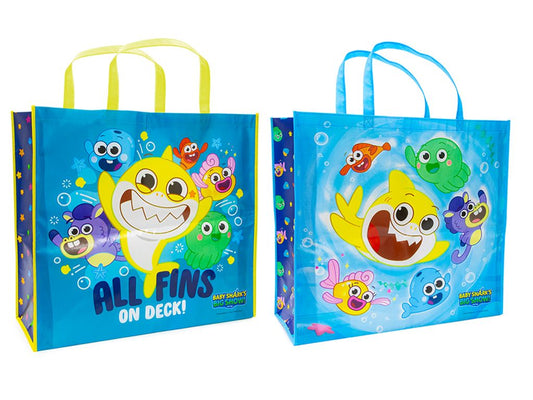 Baby Shark Reusable Bag - Large - 2 Asstd