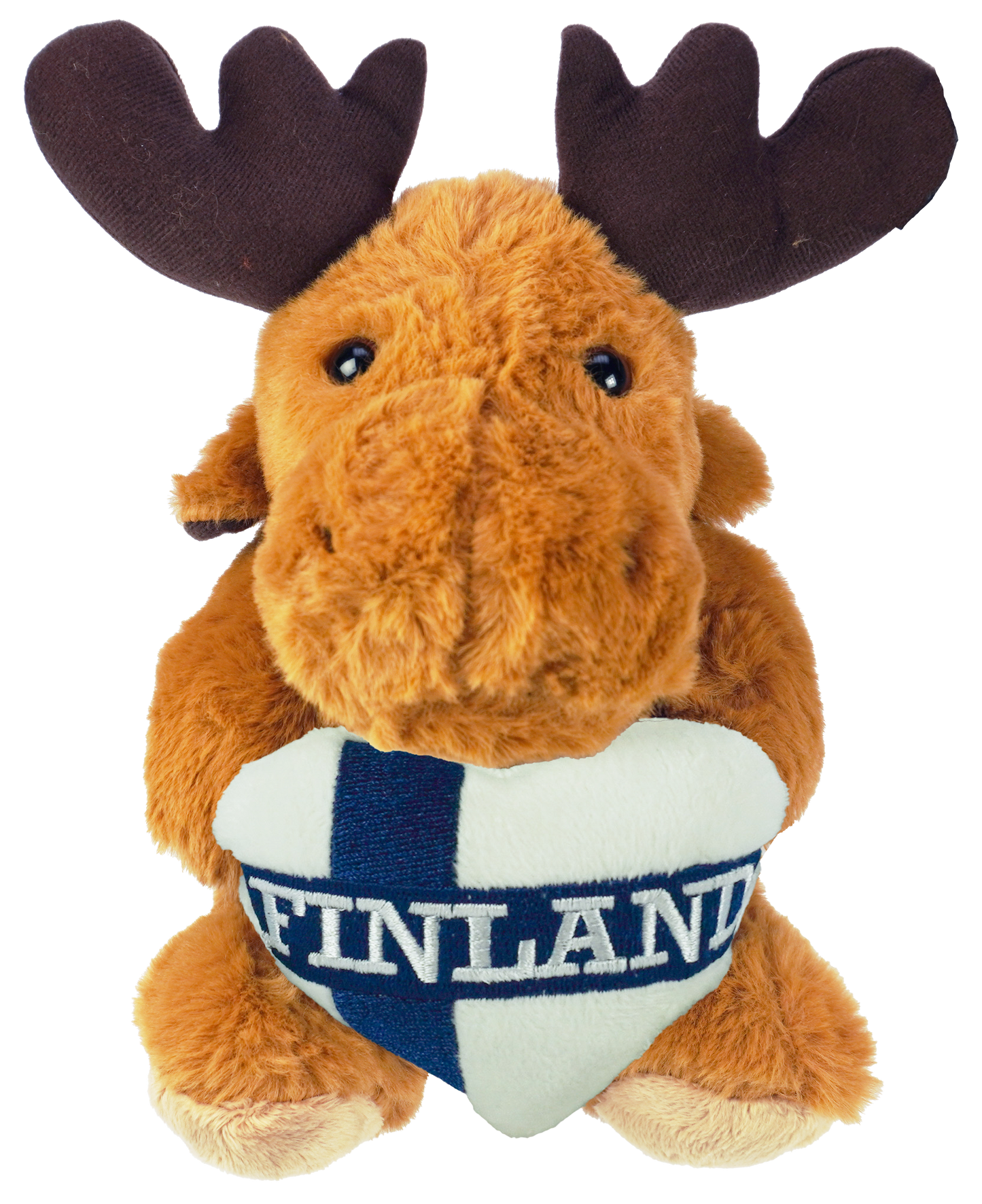 Heart Moose Plush M 24cm FIN