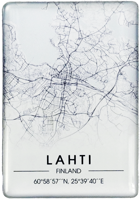 City Map Photo Magnet LAH