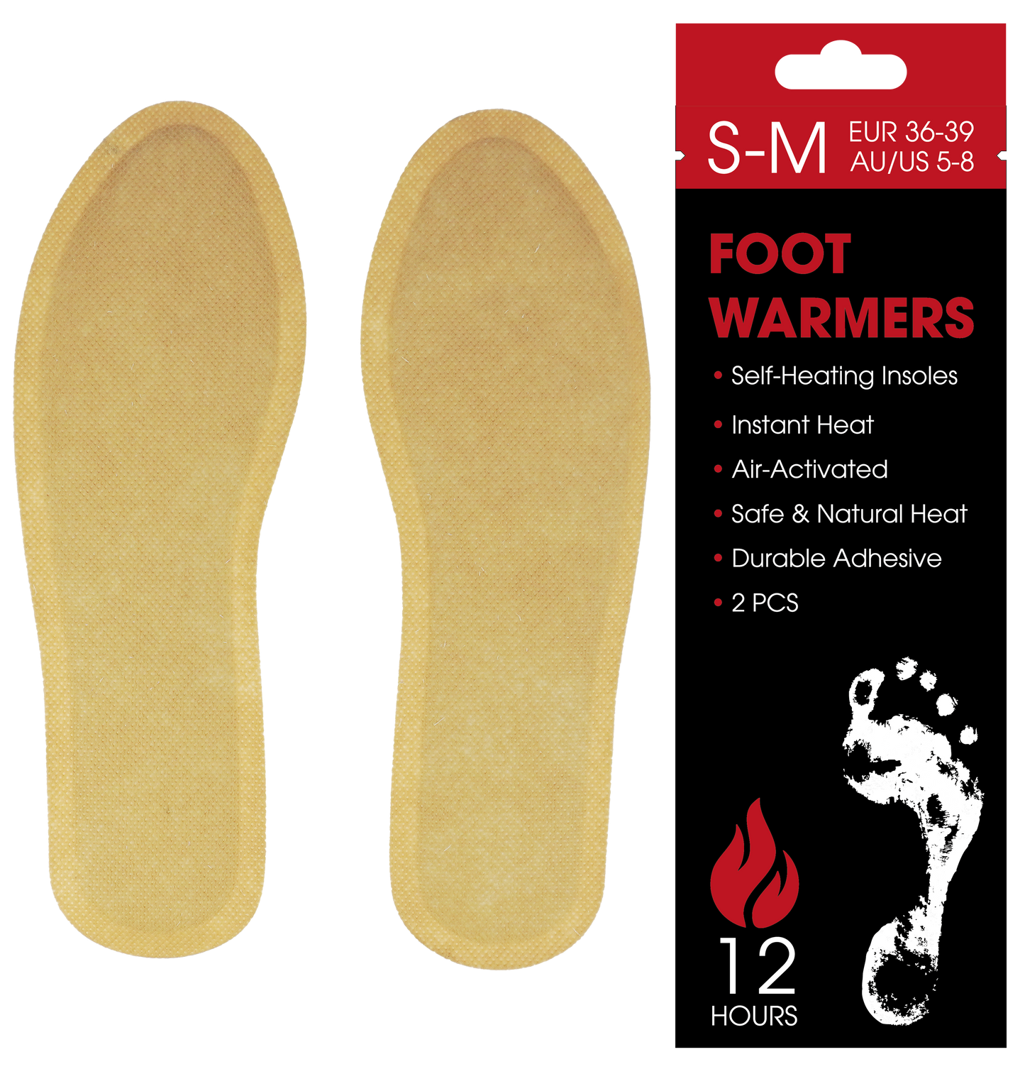 Feet Warmers 2pcs S-M