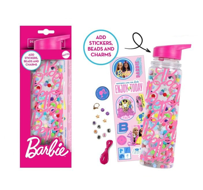 Barbie Decorate Your Own Water Bottle