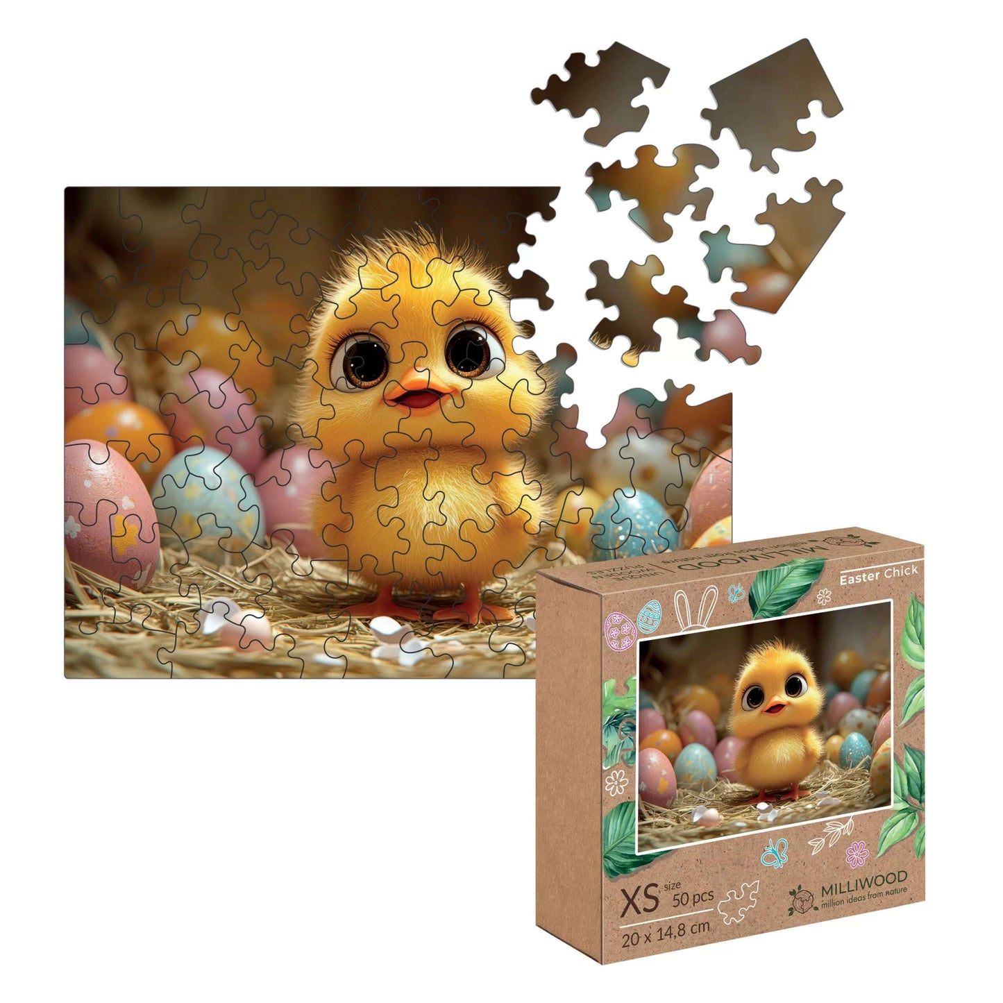Easter Chick XS 50pcs