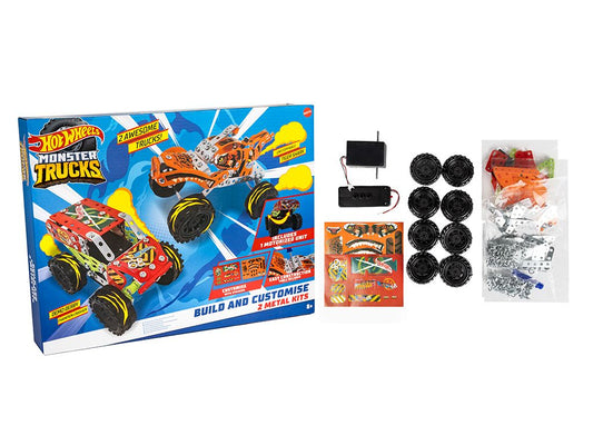 Hot Wheels Metal Tech Monster Truck 2 Pack