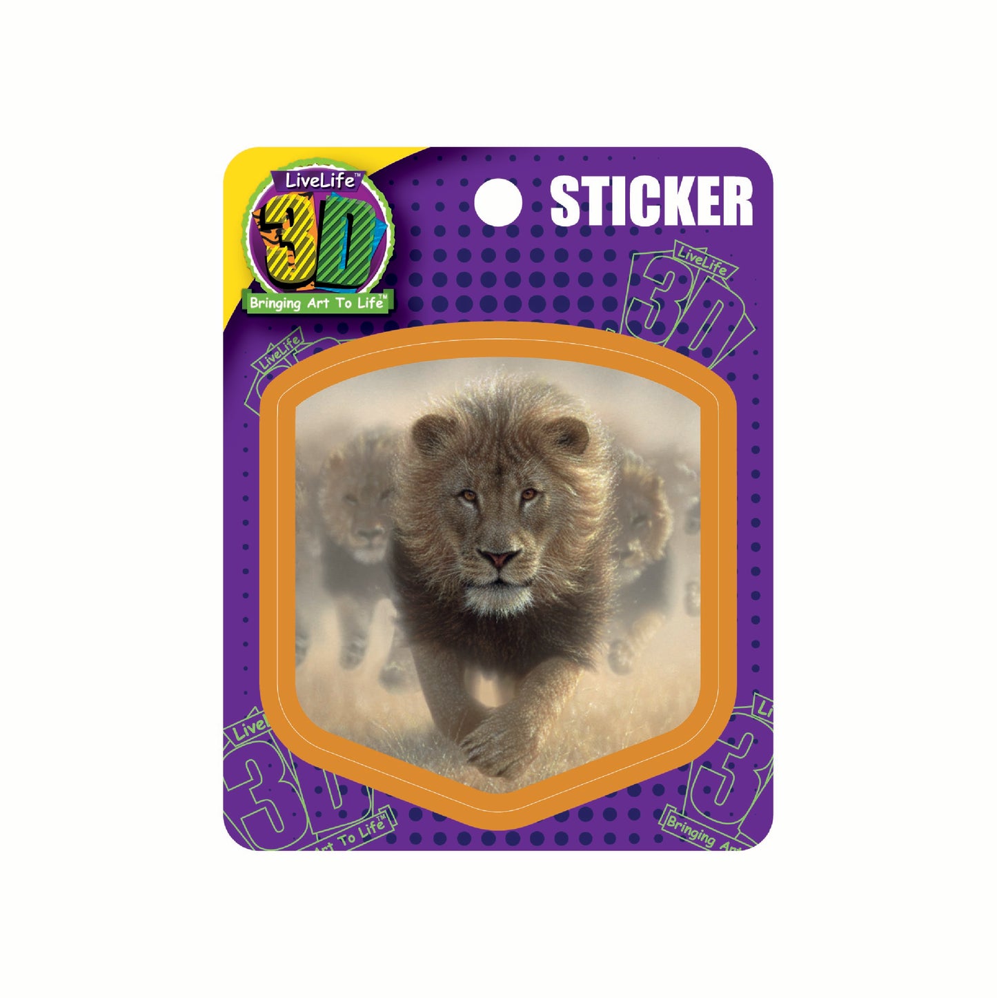 3D LiveLife Stickers - Eat My Dust