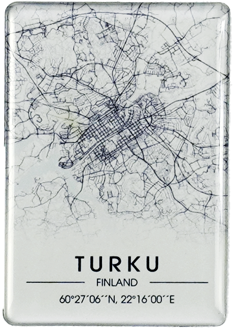 City Map Photo Magnet TUR