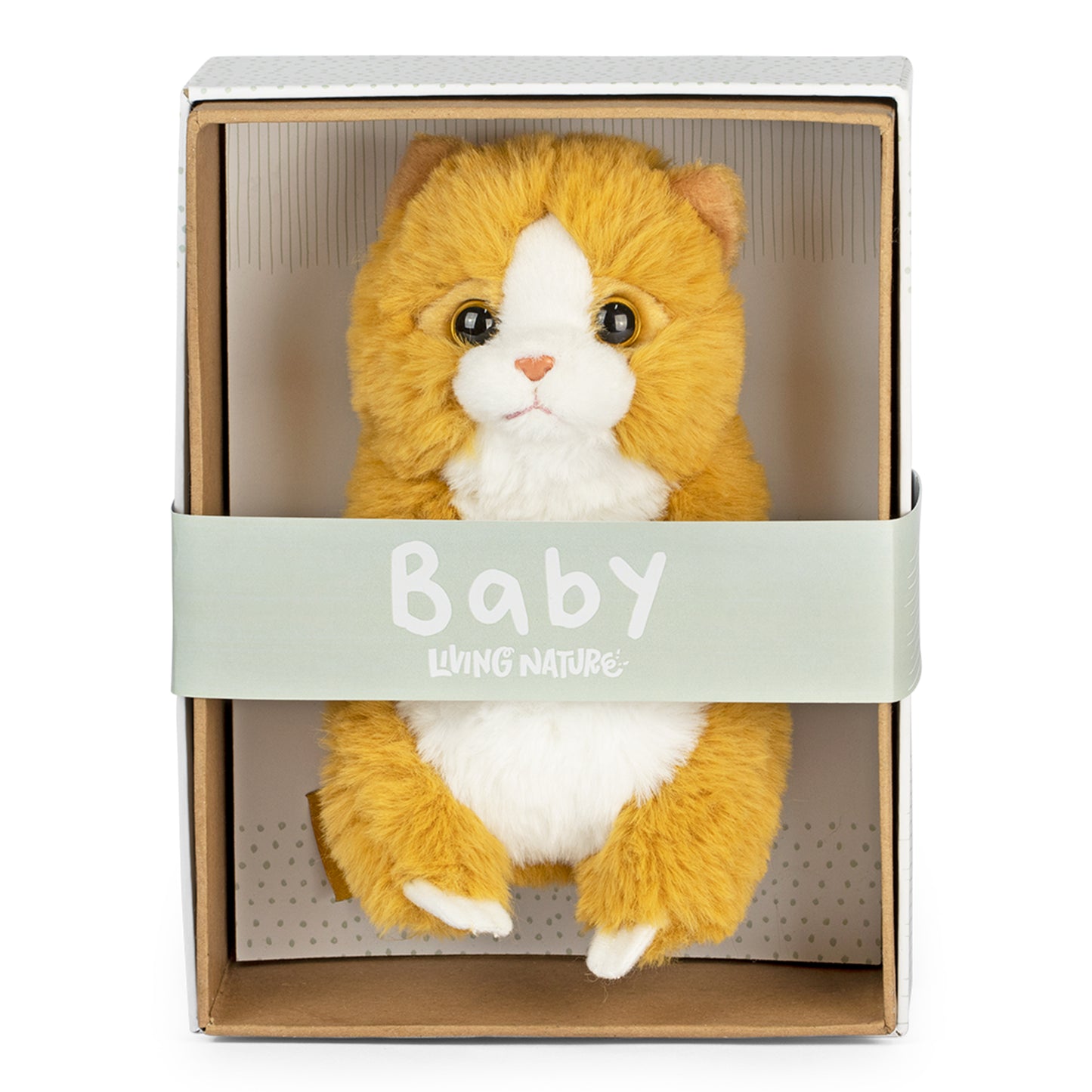 AN751 Ginger Kitten Baby 17cm