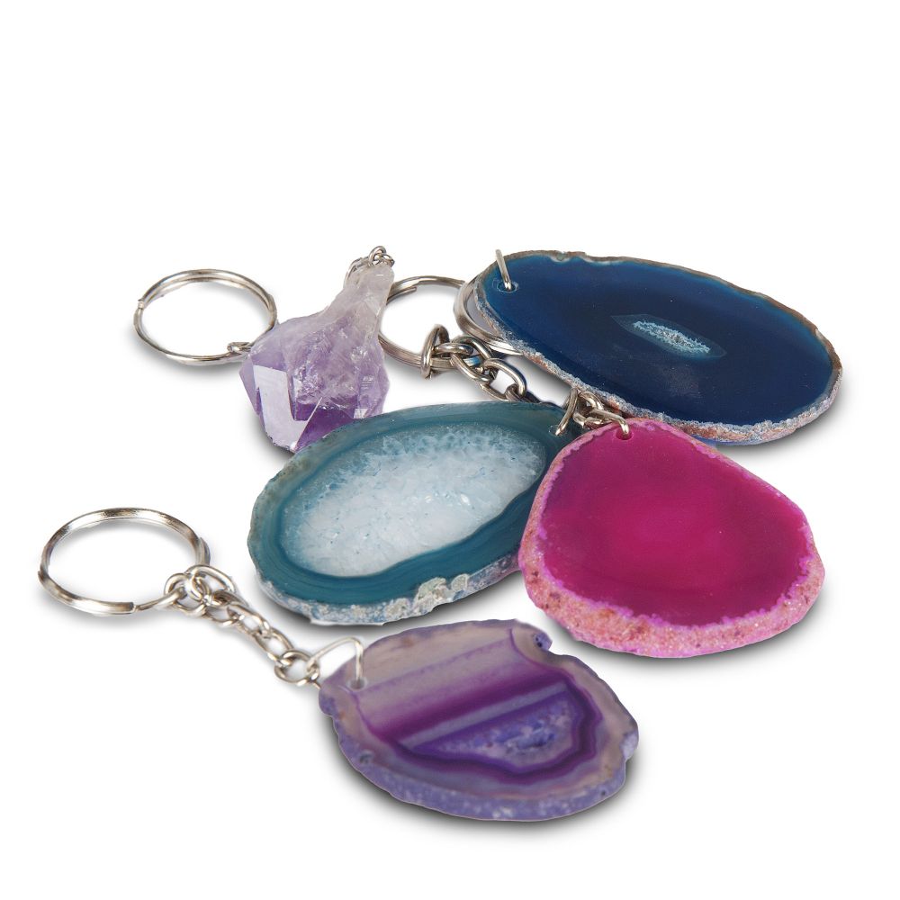 RM22 Gemstone Keyrings
