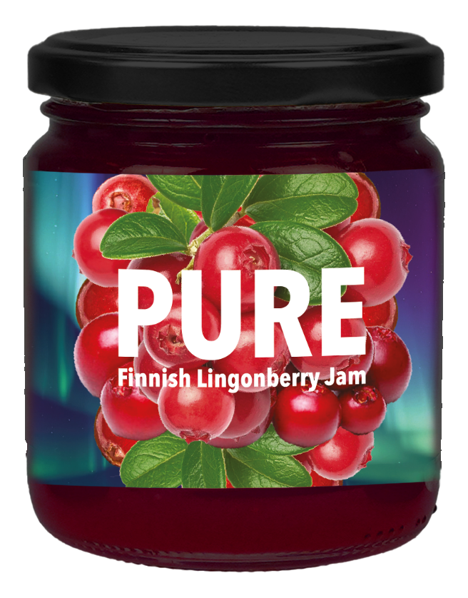 Pure Puolukkahillo 310g