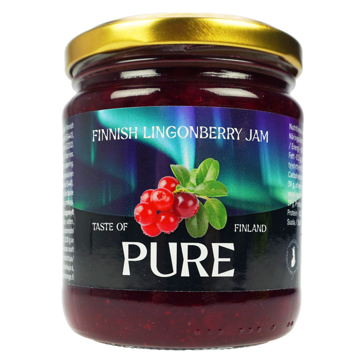 Pure Puolukkahillo 310g, Marjaa 45%