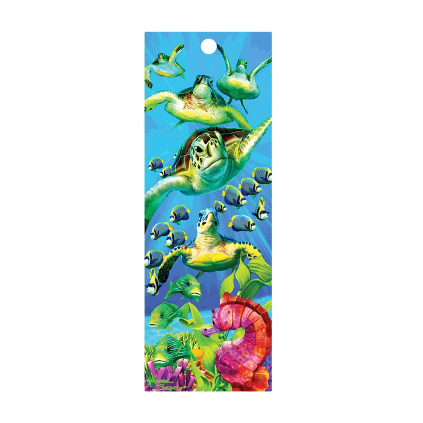3D LiveLife Bookmarks - Turtle Quest