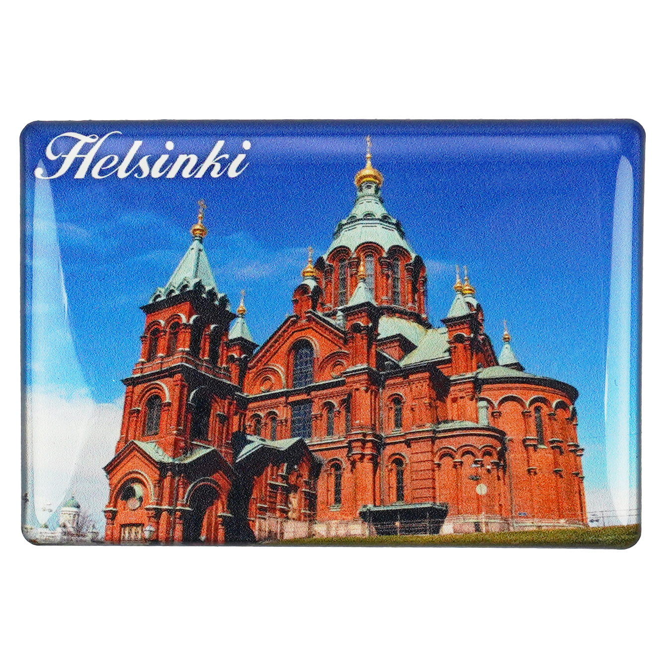 Uspenski Cathedral Photo Magnet HEL