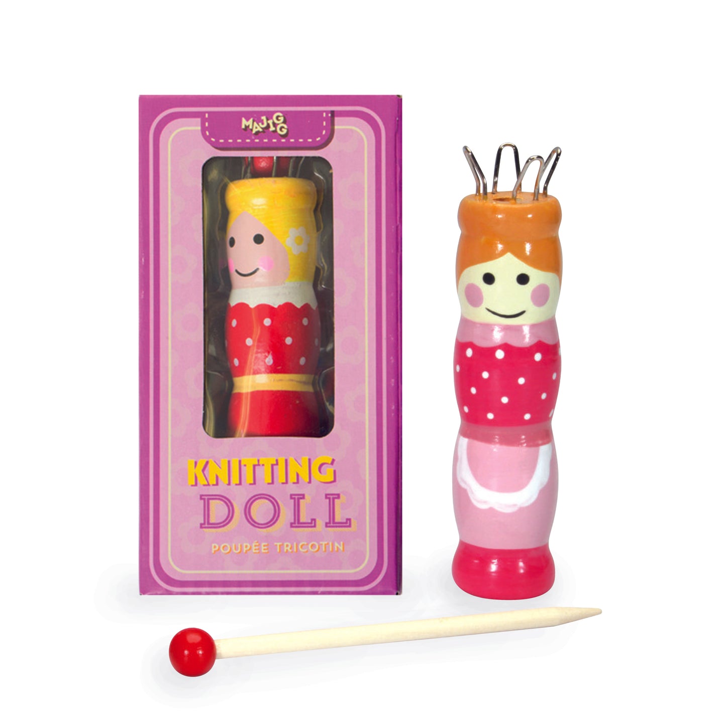 WD255F MAJIGG Knitting Doll FSC
