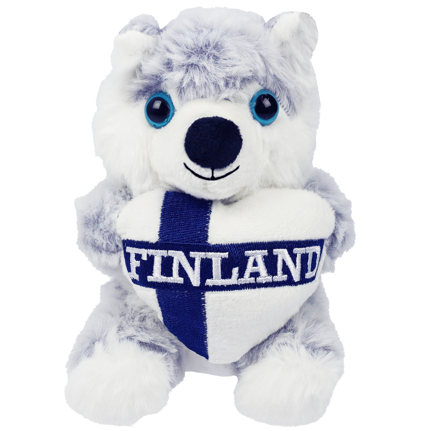 Heart Husky Plush S 16cm FIN