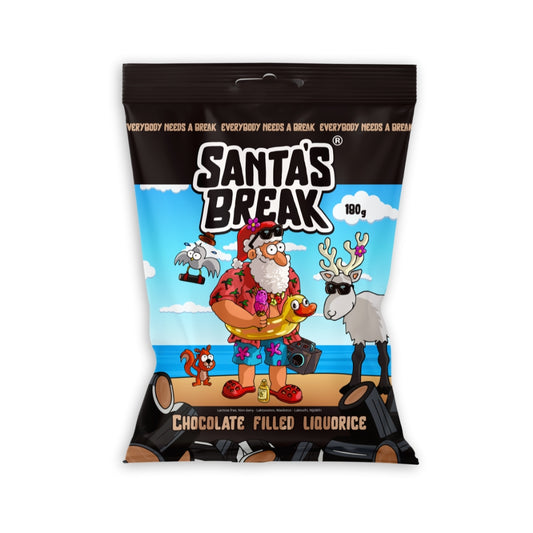 Santa's Break Suklaa Täytelakritsi 180g