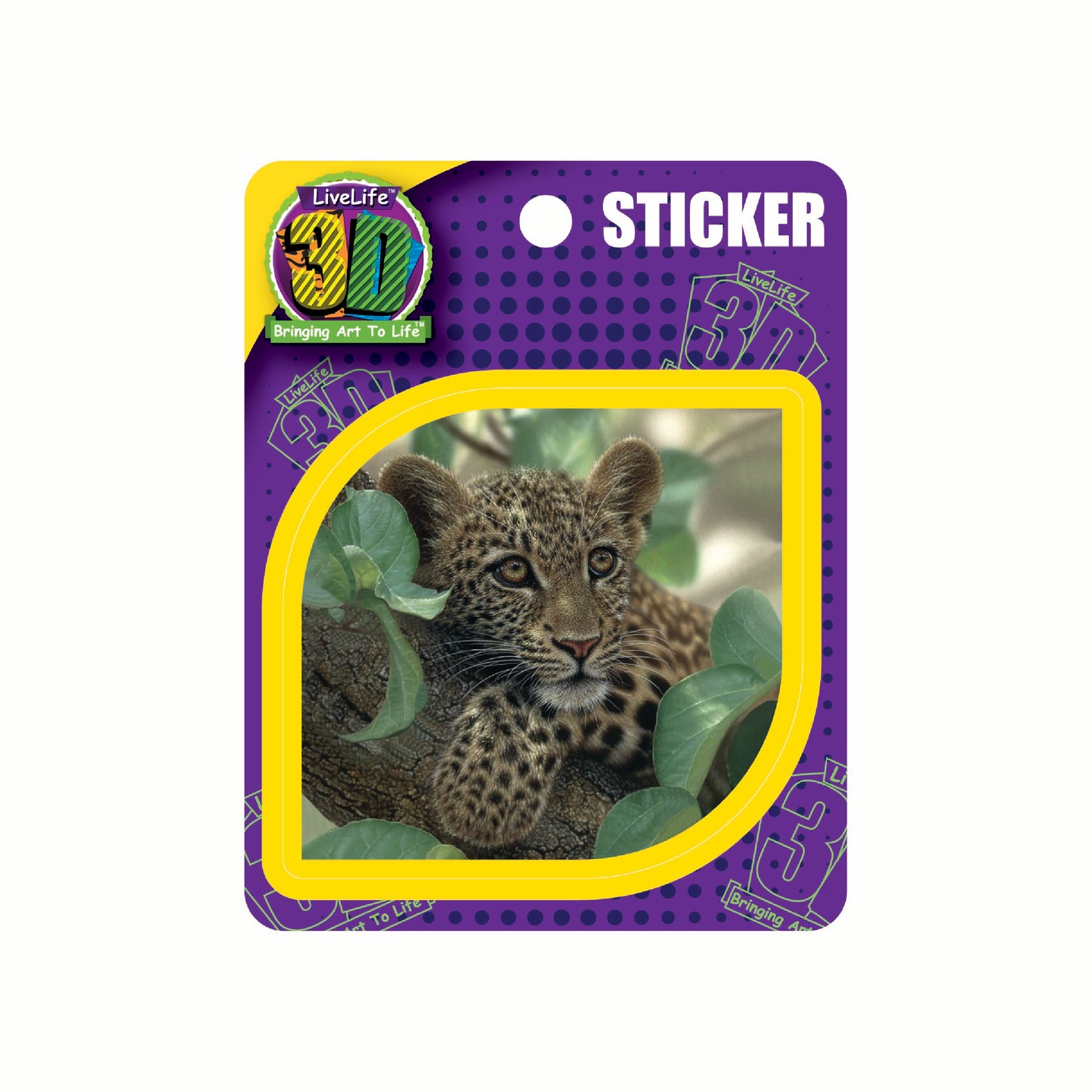 3D LiveLife Stickers - Tree Hugger