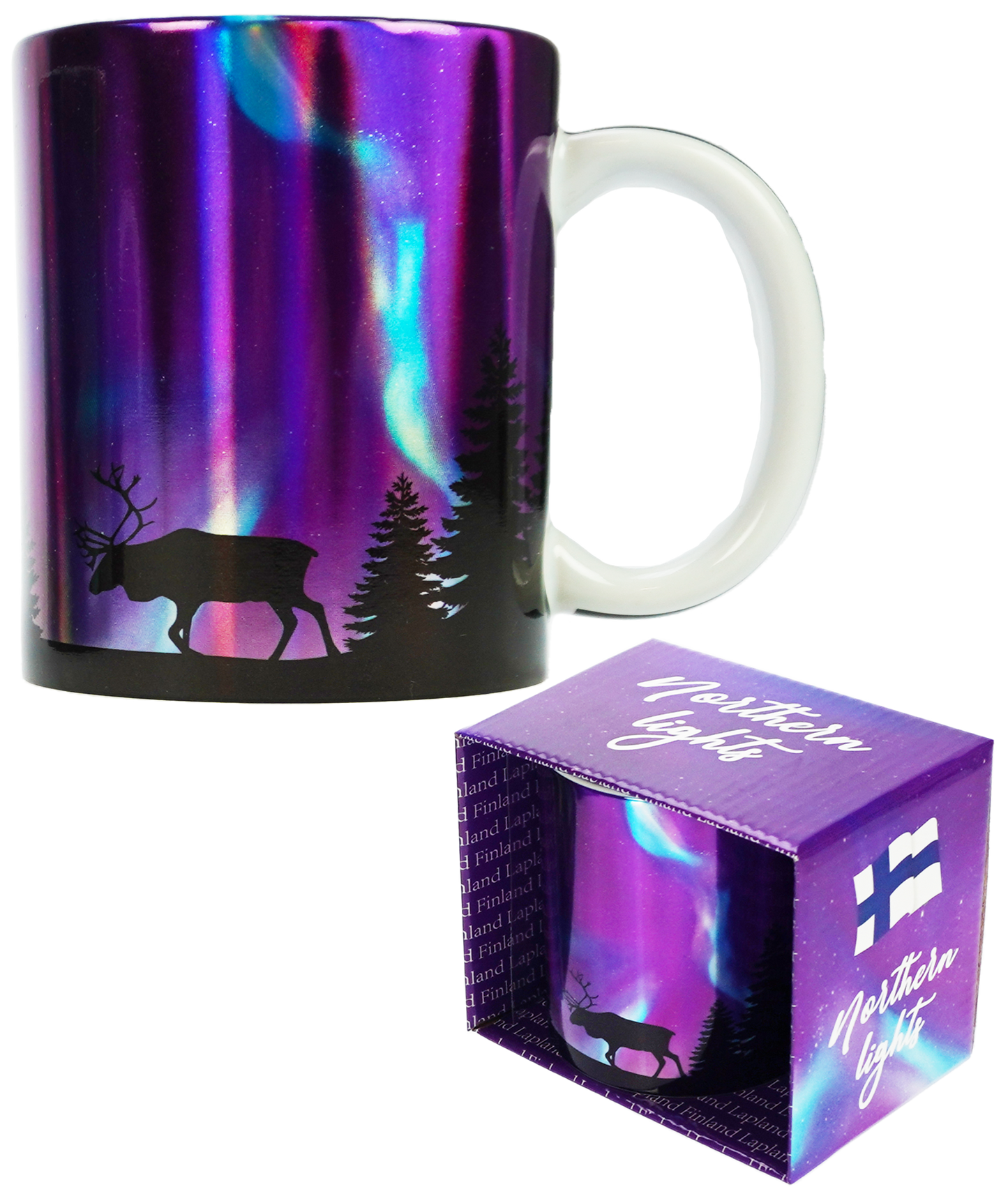 Aurora Borealis muki lila