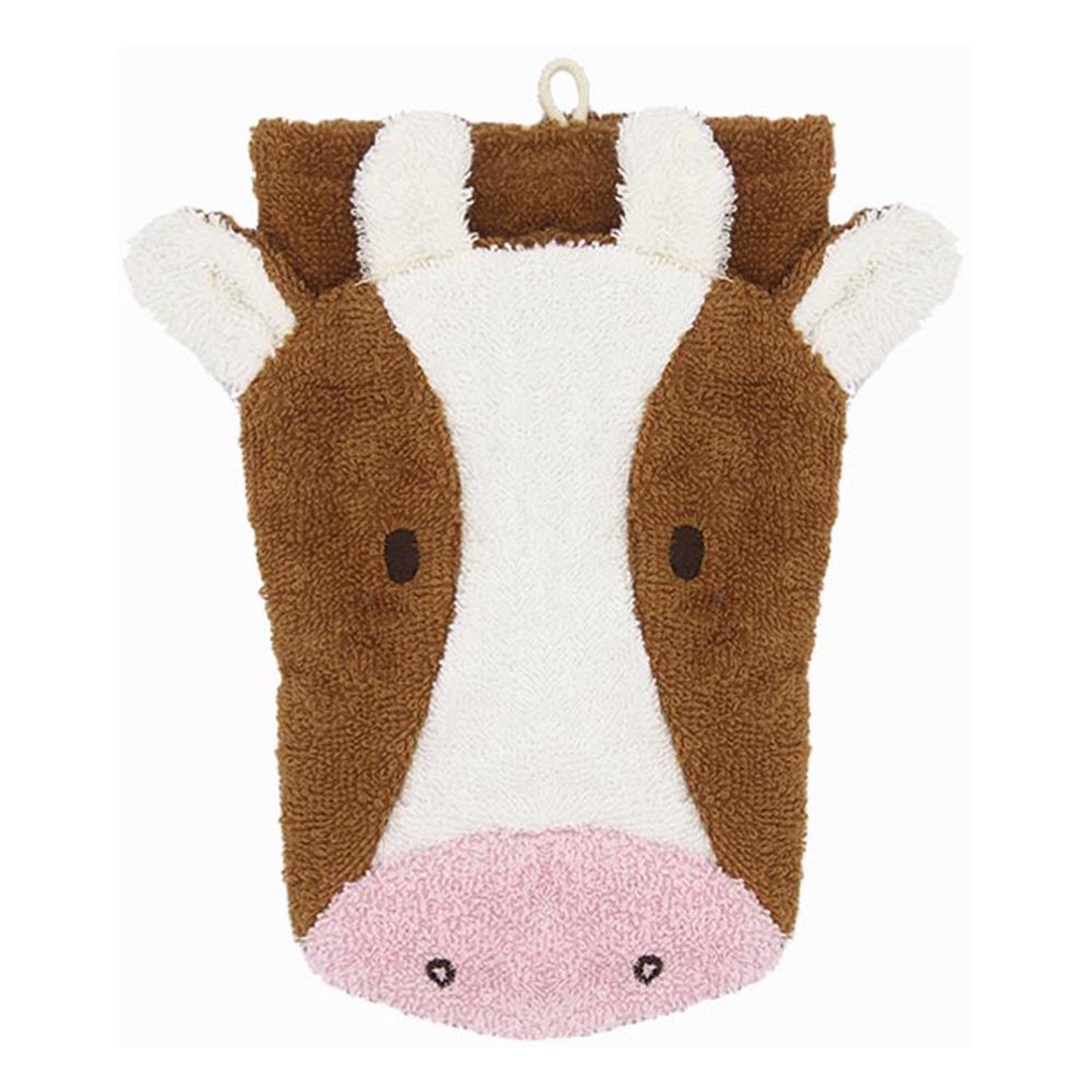 Cow Washcloths Big