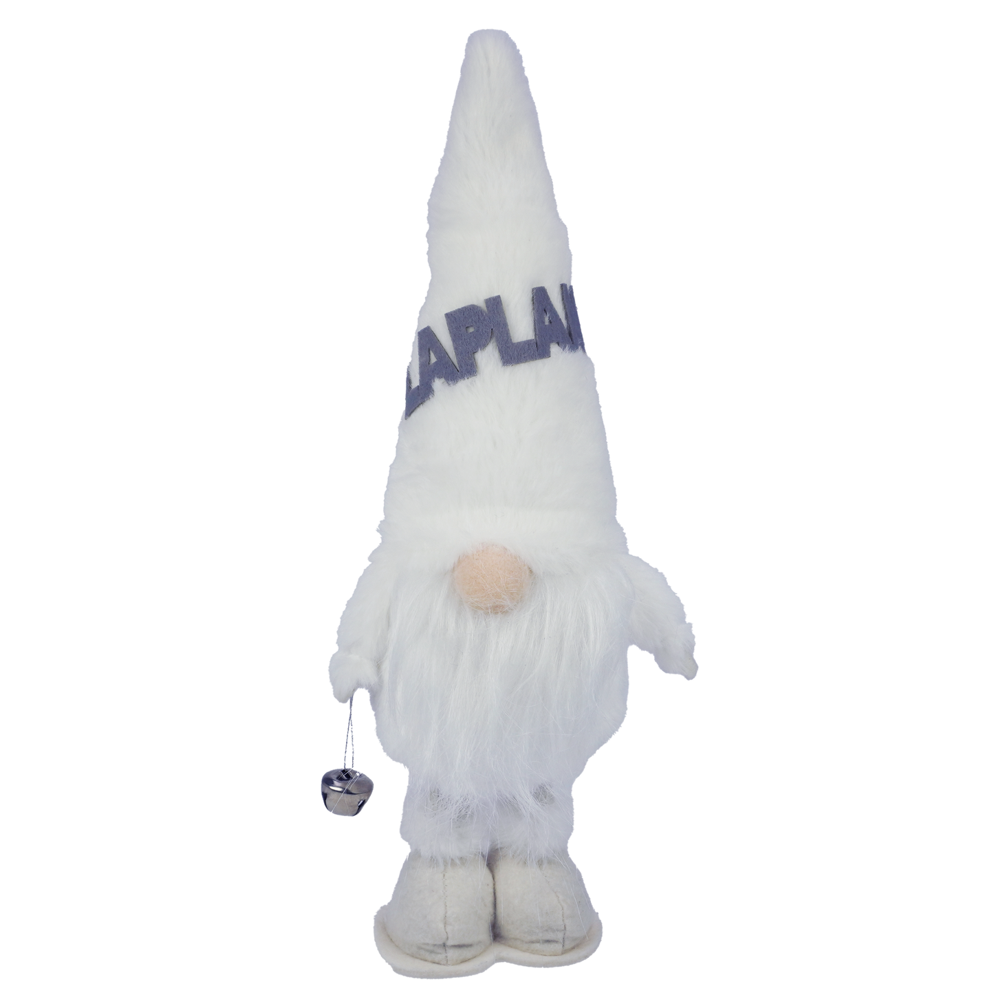 Cap Santa white teddy fabric 28 cm LAP