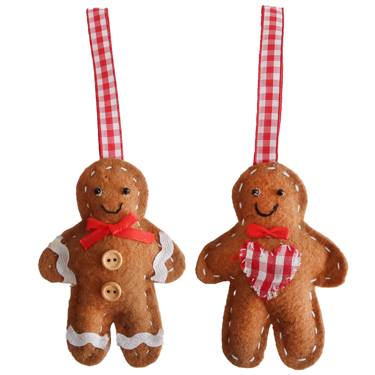 Ornament Gingerbreadman 10 cm 2 assortment