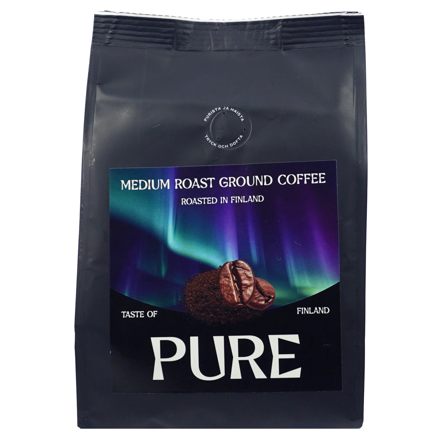 Pure Medium Roast Ground Coffee 250g