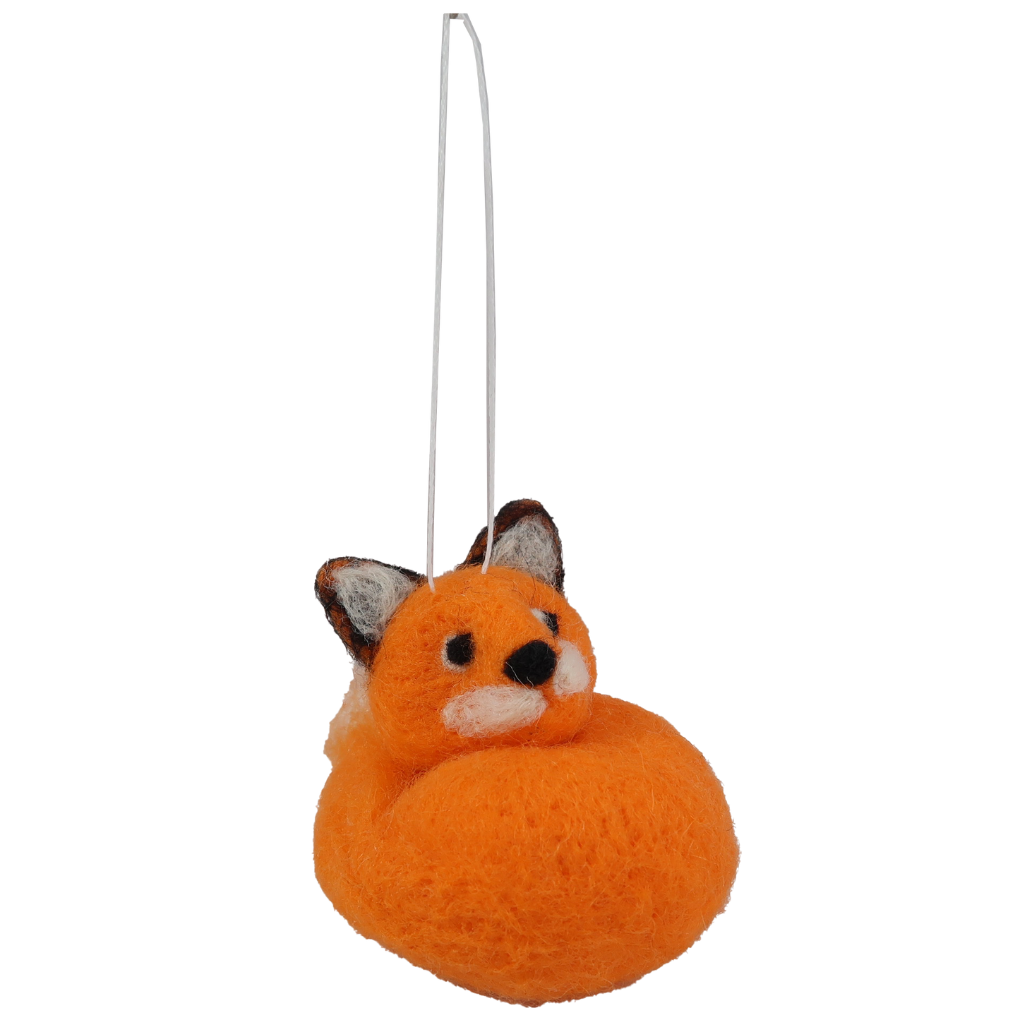 Ornament Woolen fox 5 cm