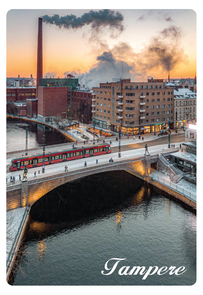 Hämeensilta Aamu Kuvamagneetti TAM