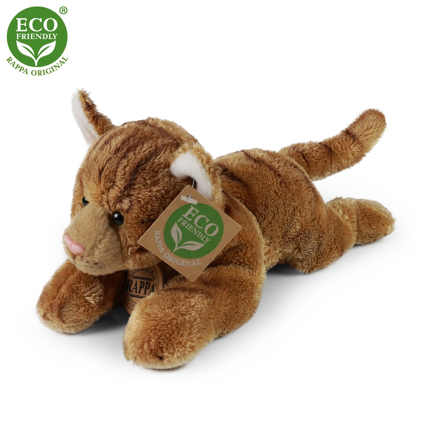 Plush brown cat 18 cm DISPLAY