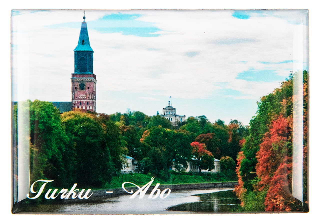 Turku Magneetti Suorakaide Näkymä Aurajoelta