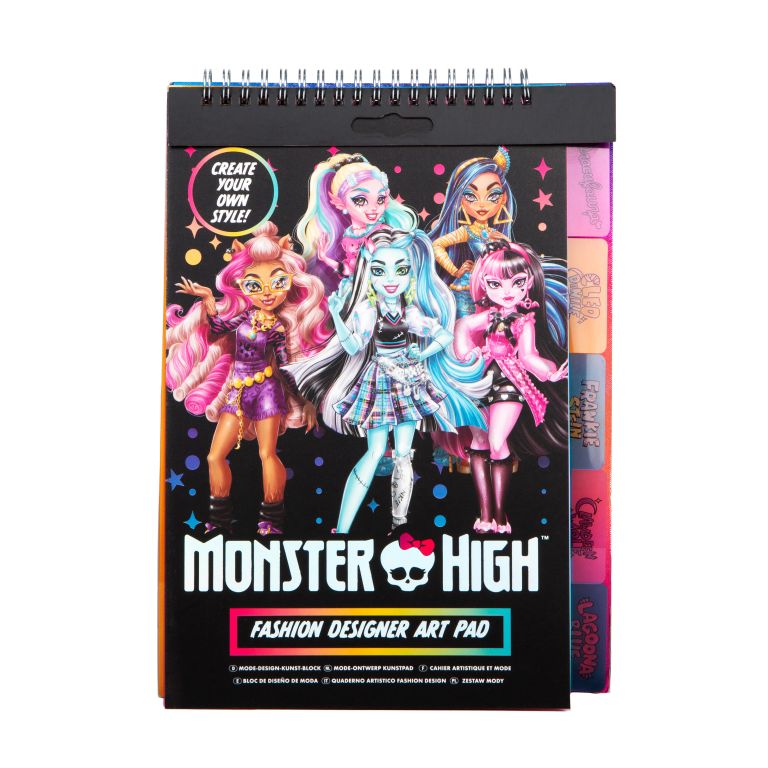 Monster High Fashion Designer Art Pad