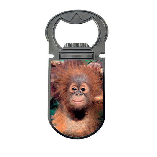 3D LiveLife Magnetic Bottle Openers - Baby Orangutan