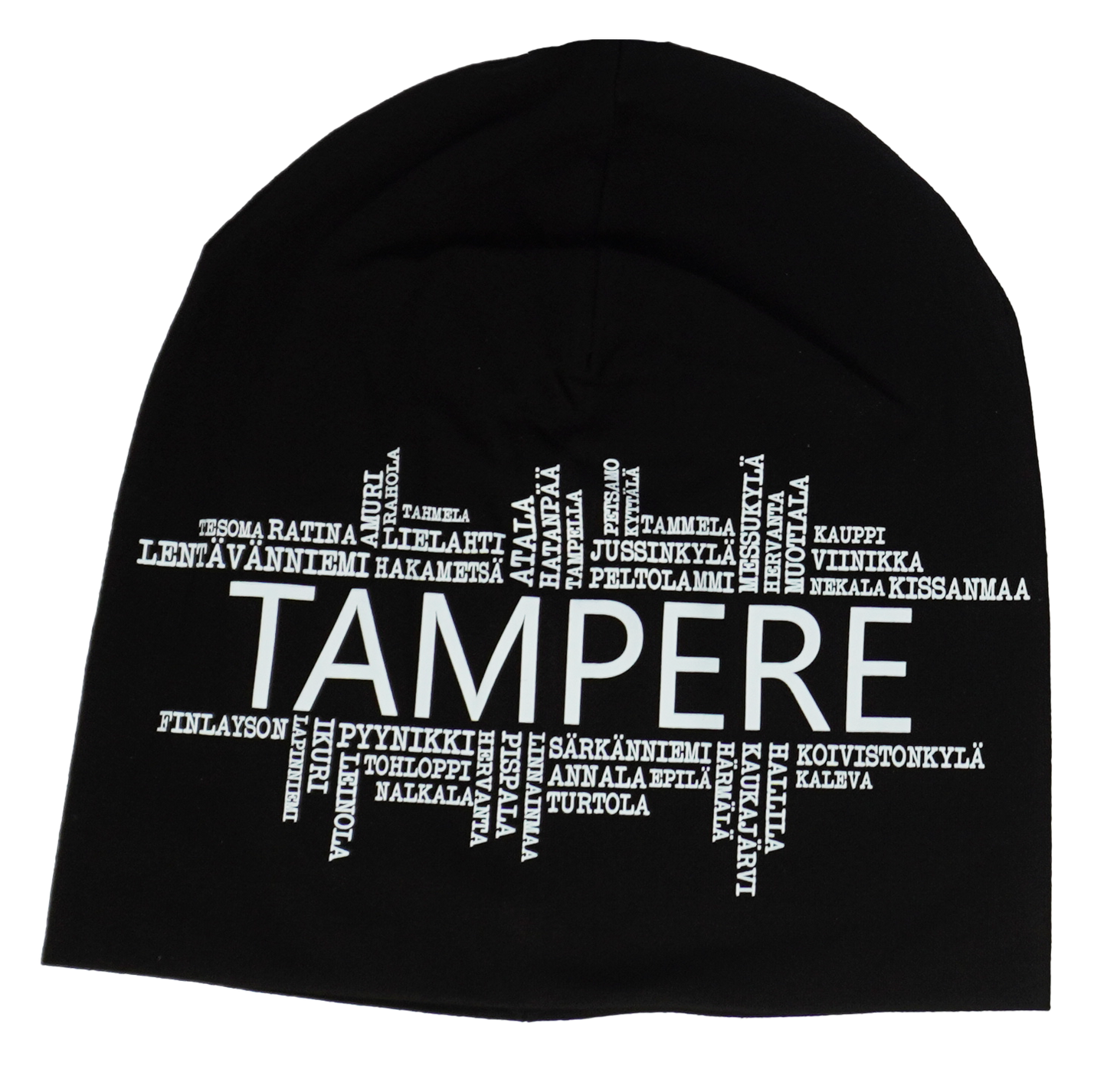 Tampere Kotiseutu Trikoopipo musta