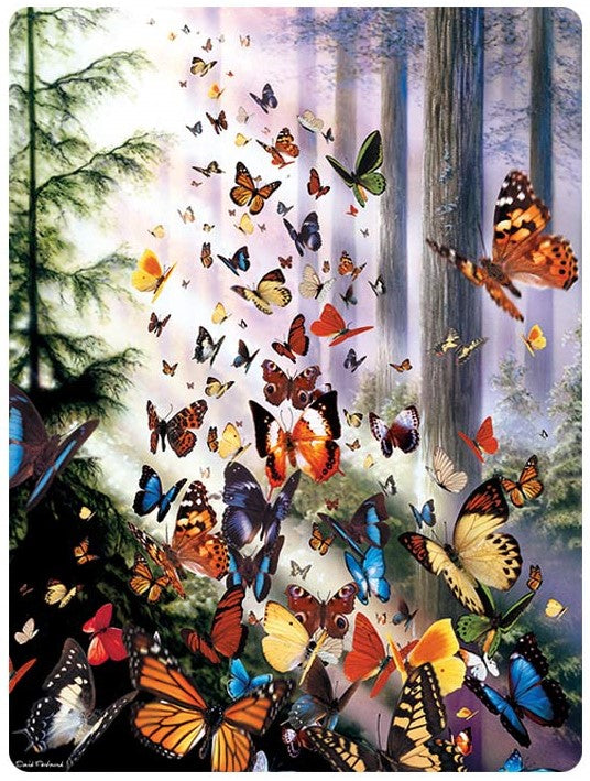 3D LiveLife Postcards - Butterfly Woods
