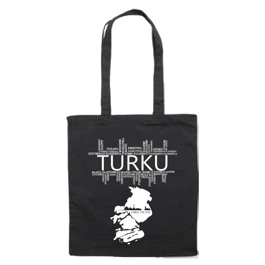 Turku Home Region Canvas Bag black