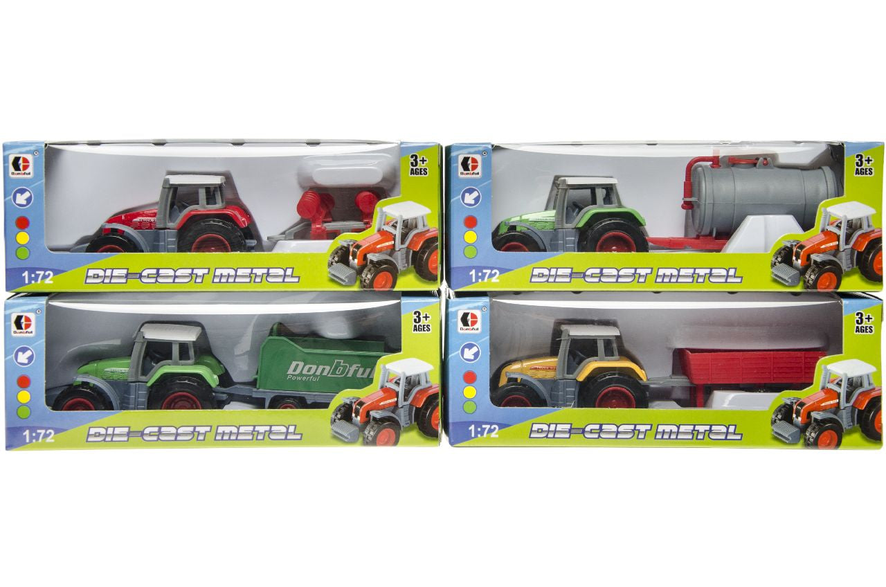 Diecast Tractor+Trailer DD