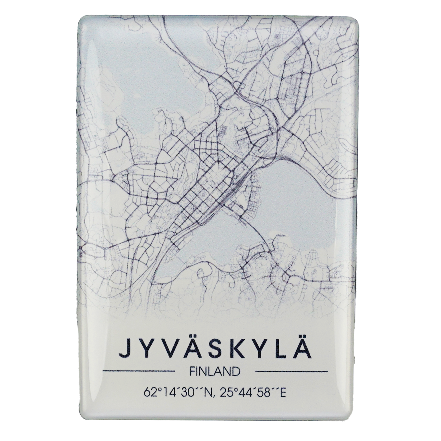 City Map Photo Magnet JKL