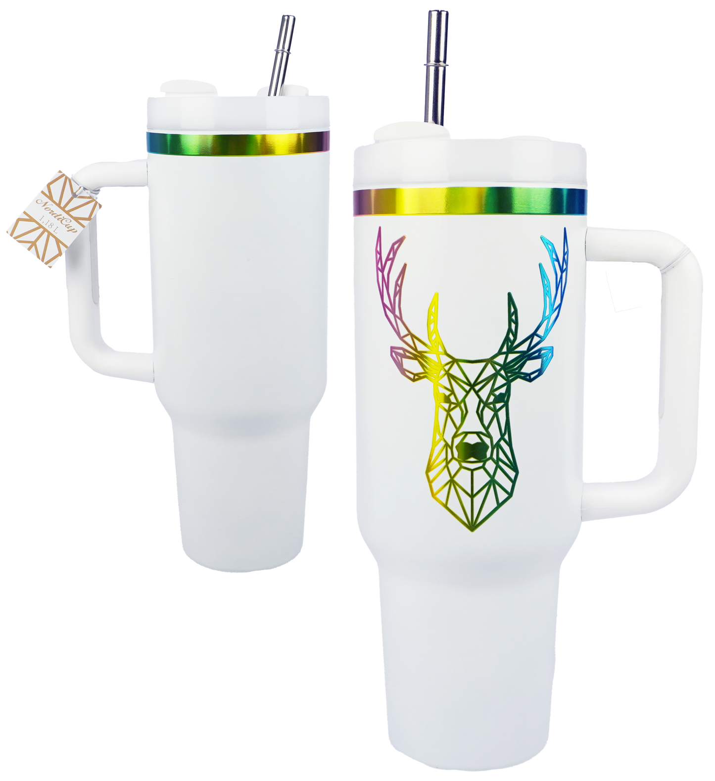 NordiCup Poro Muki 1,18l Valkoinen