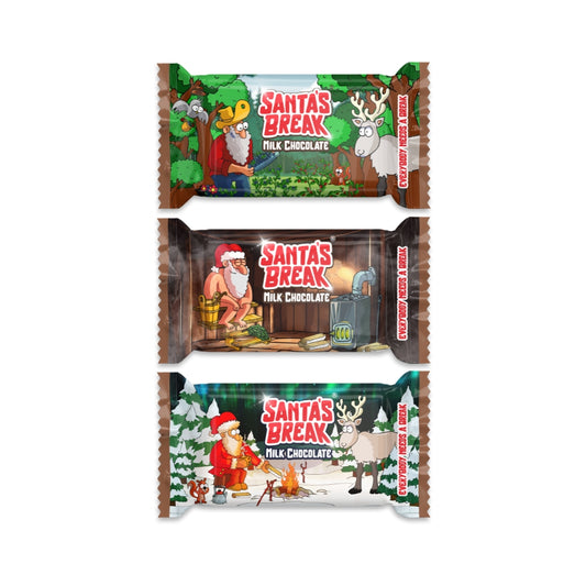 Santa's Break Laktoositon Maitosuklaa 50g